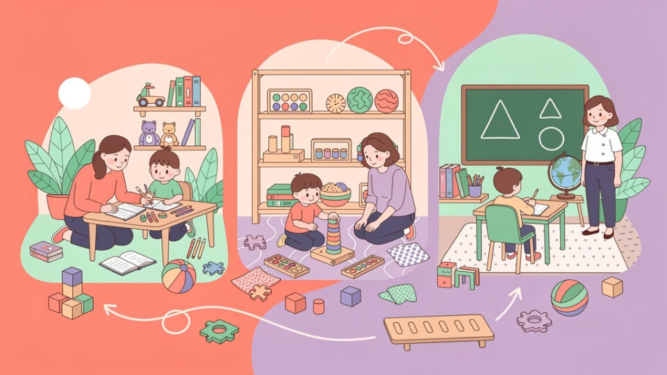 Edukacja domowa, Montessori czy szkoła systemowa? Porównanie opcji