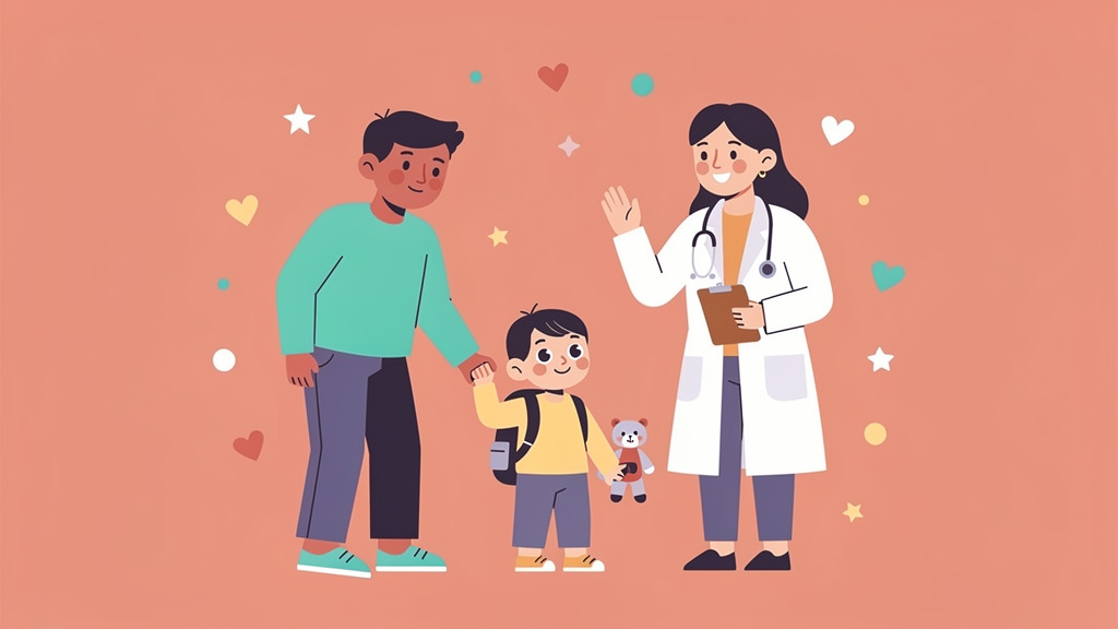 Jak przygotować dziecko do pierwszej wizyty u dowolnego specjalisty?