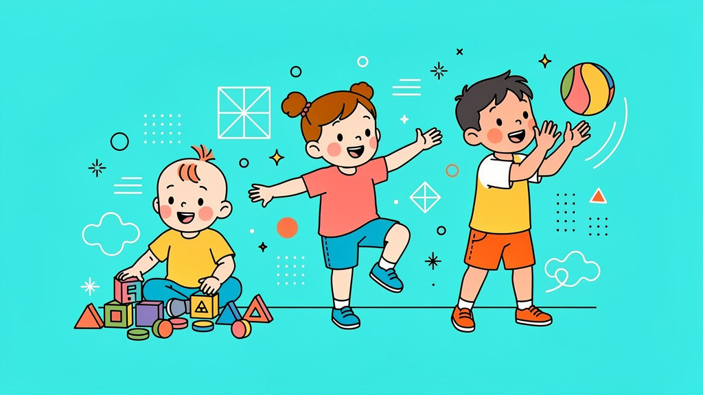 Kamienie milowe integracji sensorycznej – co powinno umieć 3, 5 i 7-latnie dziecko?