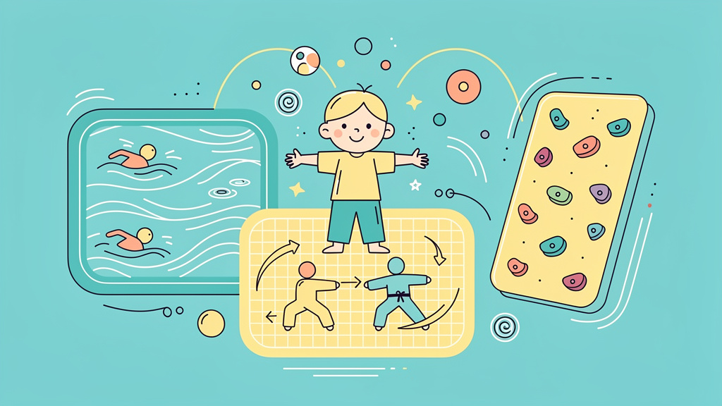 Najlepsze dyscypliny sportowe dla dzieci z zaburzeniami SI (Basen, Judo, Wspinaczka)