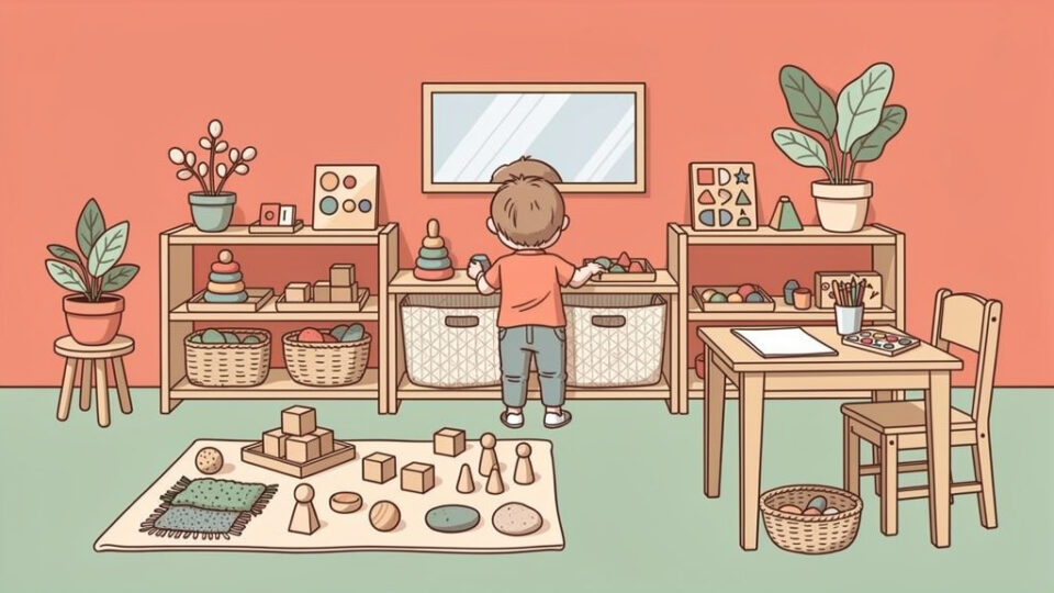 Jak zorganizować pokój dziecka, by wspierał samodzielną zabawę? (Metoda Montessori i inne)