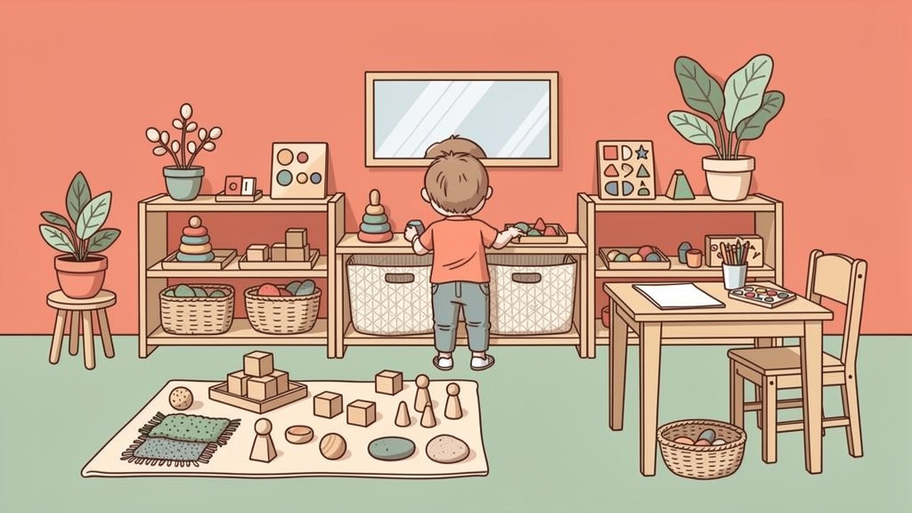 Jak zorganizować pokój dziecka, by wspierał samodzielną zabawę? (Metoda Montessori i inne)