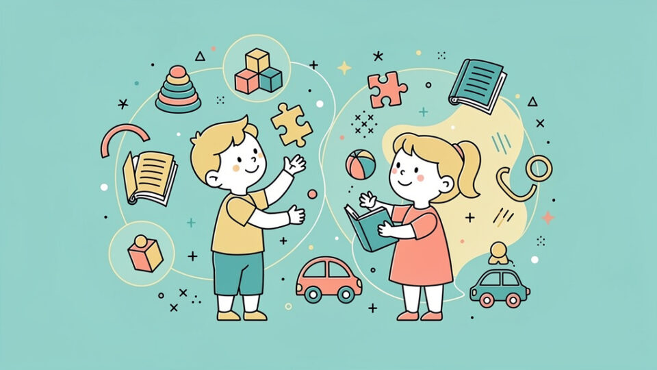 Rozwój chłopców vs dziewczynek – czy faktycznie są tak duże różnice?