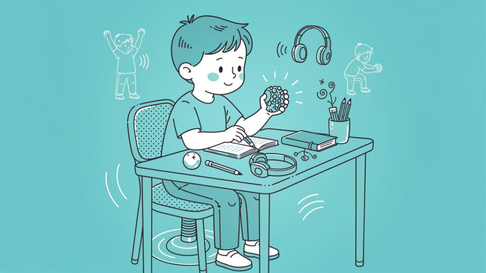 10 "sztuczek" sensorycznych, które poprawiają koncentrację przy odrabianiu lekcji