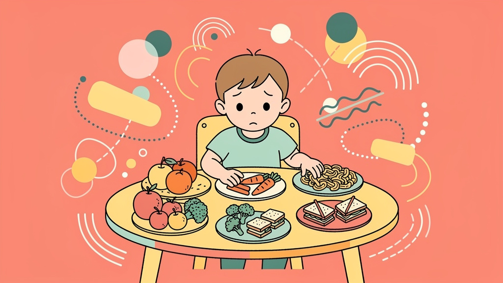 Wybiórczość pokarmowa czy neofobia? Kiedy "niejadek" wymaga terapii SI?