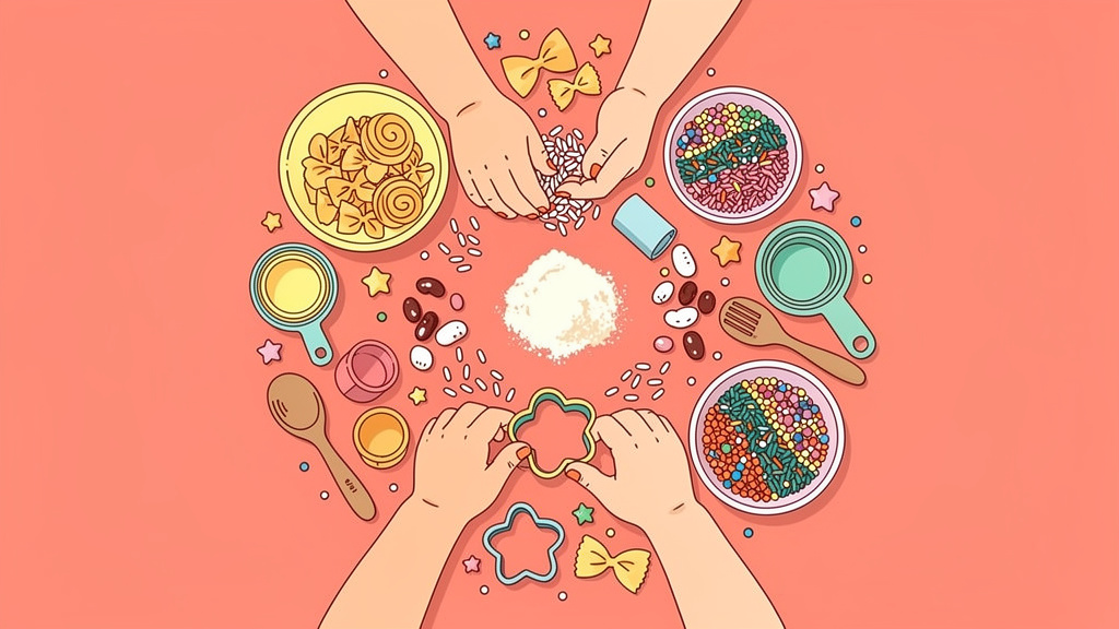 20 zabaw sensorycznych na małą motorykę, które zrobisz z rzeczy z kuchni